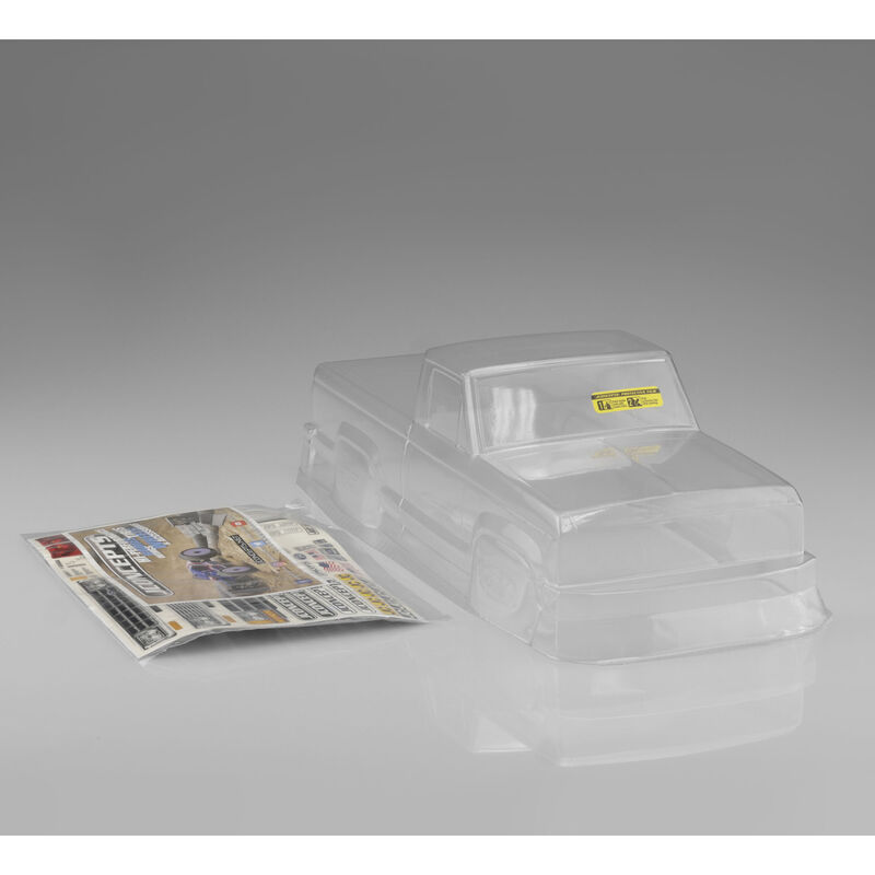 1/10 1985 Ford Ranger Monster Truck Clear Body, 1/10 Traxxas Stampede