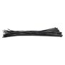 8" Tie Wraps, Black (25)