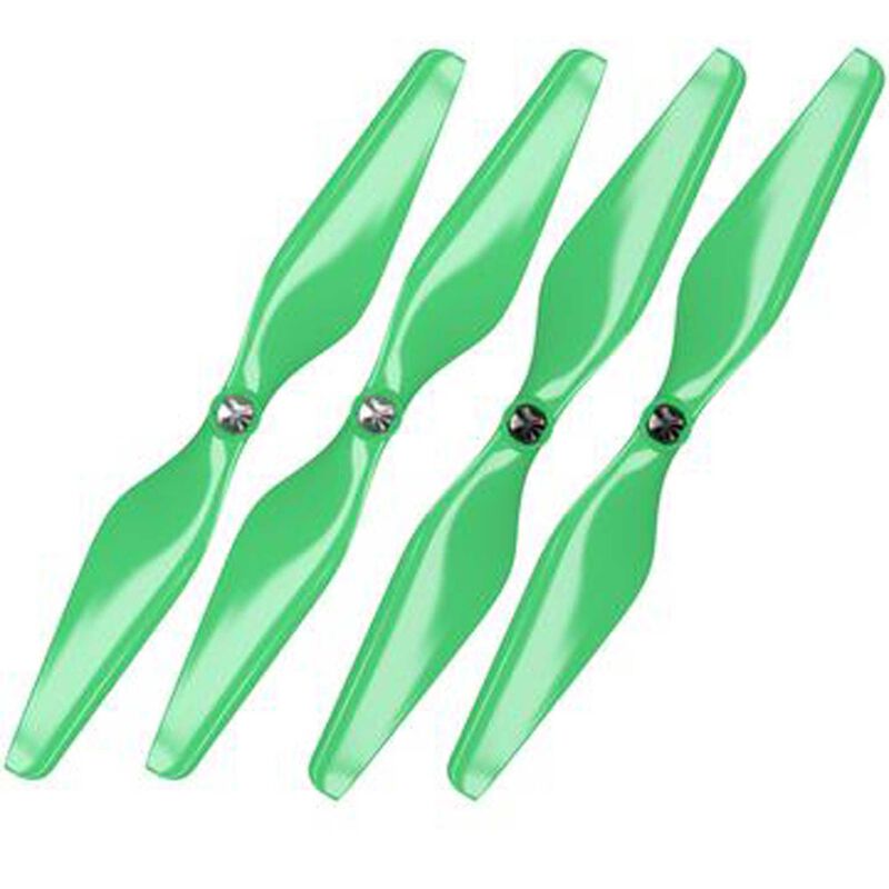 10 x 4.5 MR-SL Propeller Set C, Green (4): 3DR SOLO
