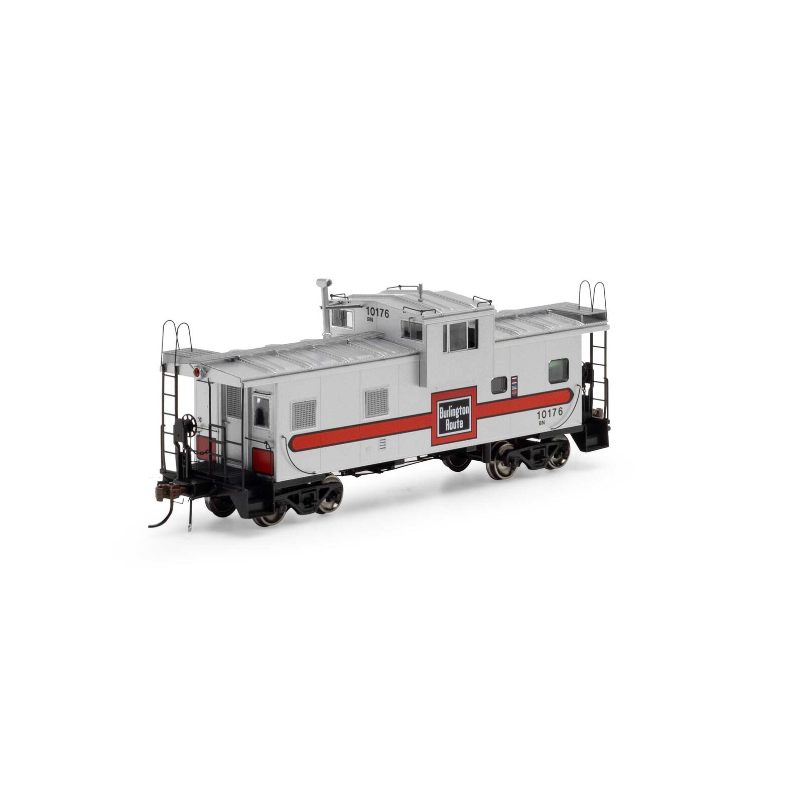 HO GEN ICC Caboose with Lights & Sound, BN #10176