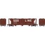 HO GEN PS 2893 3-Bay Covered Hopper, SOO Line #70014