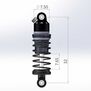Front 32mm Aluminum Threaded Shocks (2), 1/24 Losi Micro-B