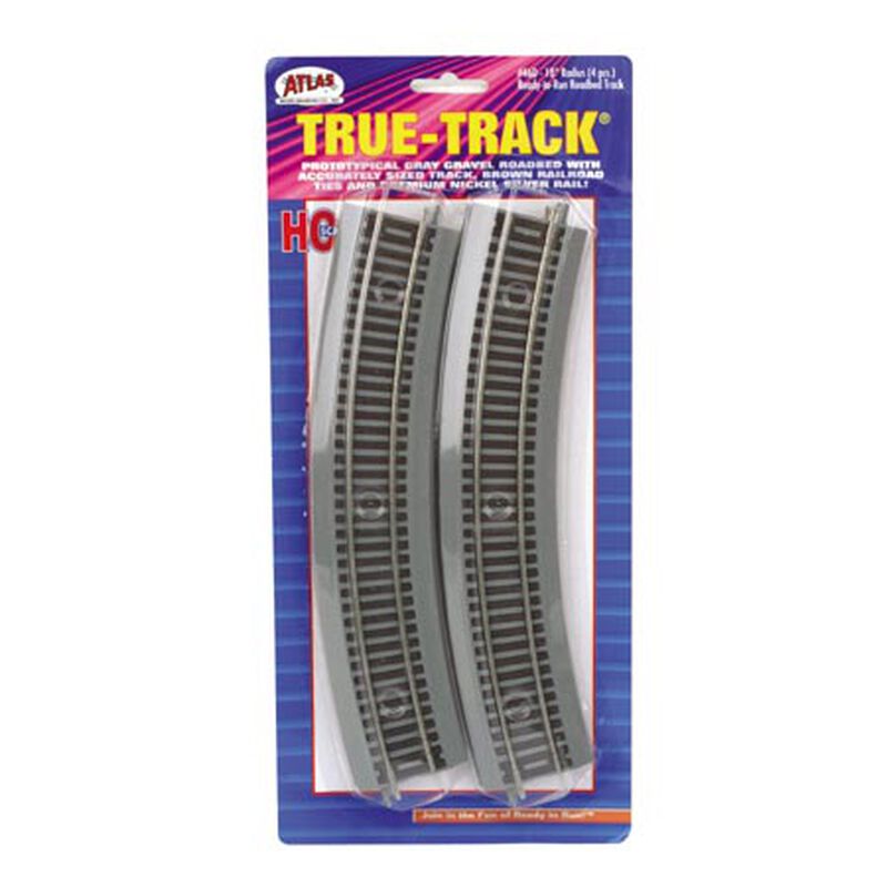 HO True-Track 18" Radius Curve (4)