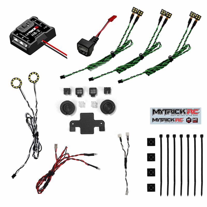 HB-2 Off-Road Light Kit, 1/8 Losi LMT 2.0 Grave Digger