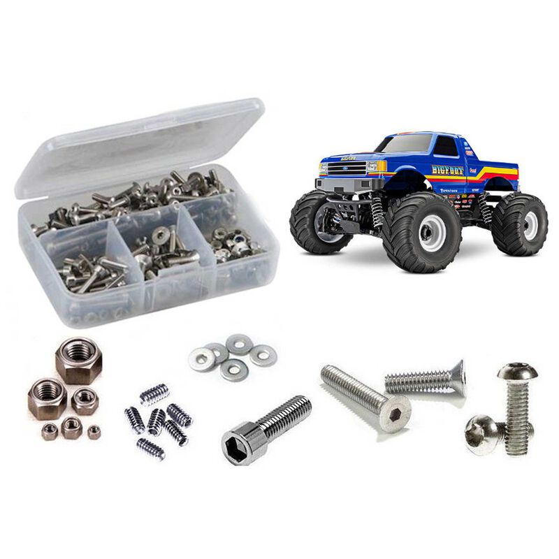 Traxxas Bigfoot 4x4 BL-2s 1/10th (#67134-4) Stainless Steel Screw Kit