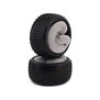 1/10 Nessi 2.2&rdquo; Rear Buggy Tires and Inserts, Pink Compound (2)