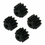 Delrin 0.5 Mod 11T & 13T Pinion Gears, Micro-B