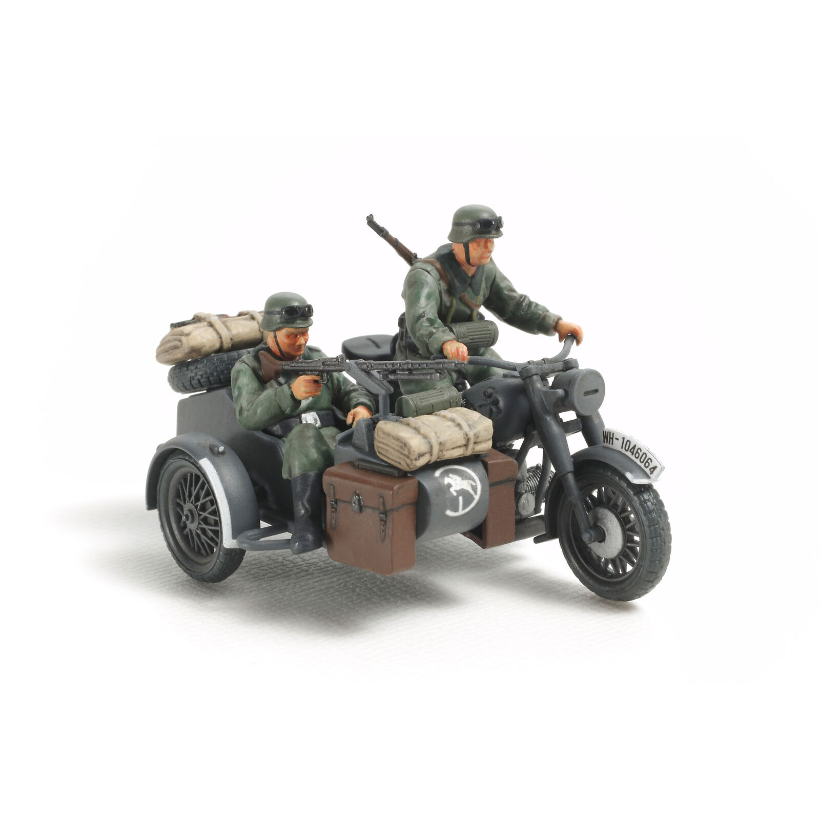 1/48 German Motorcycle & Sidecar