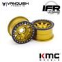 KMC 2.2 KM236 Tank Gold Anodized