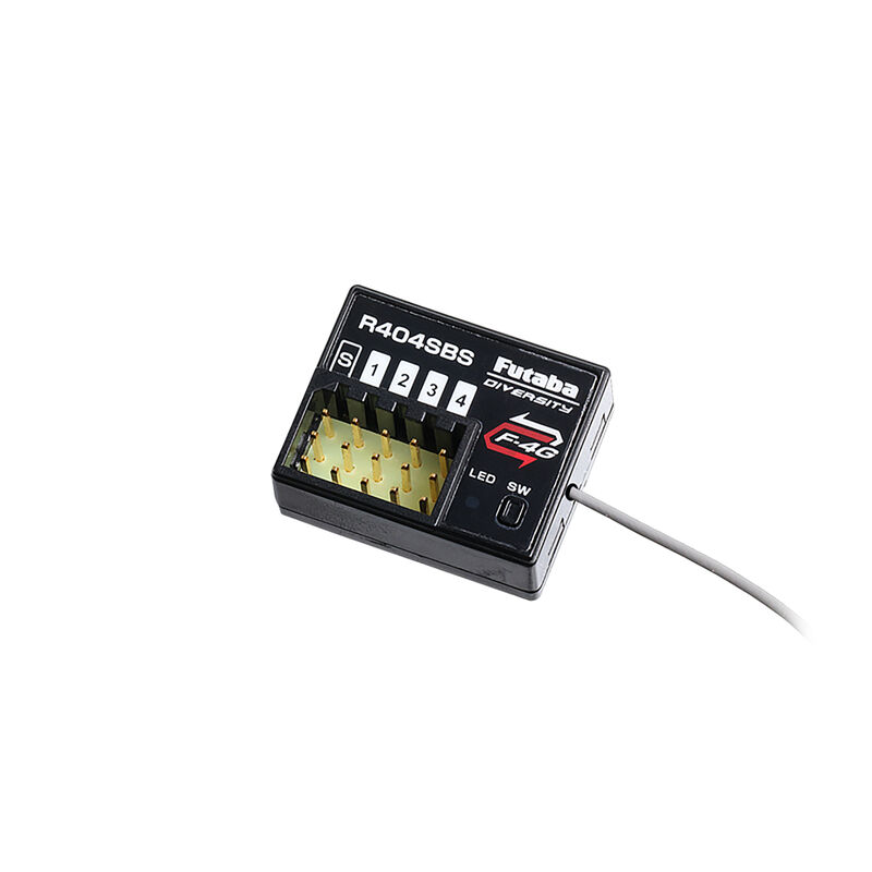 R404SBS F-4G Telemetry Receiver SR/T-FHSS/S.Bus2
