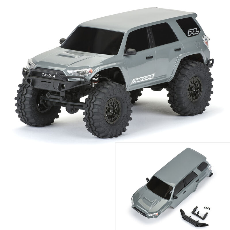 1/24 2024 Toyota 4Runner TRD Pro Gray Hard Body Assembled: SCX24