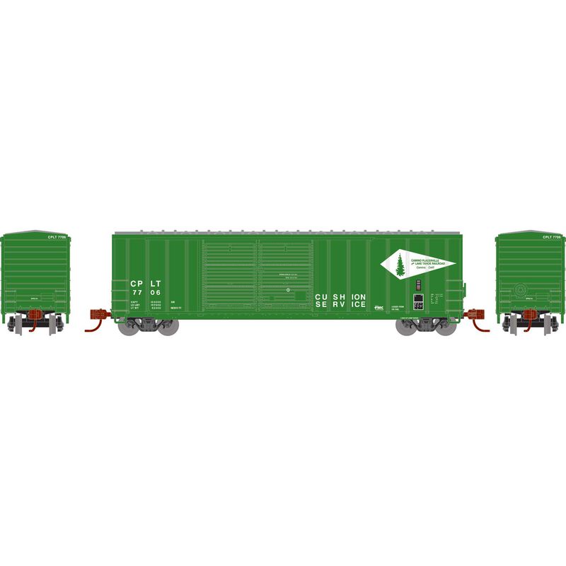 N 50' FMC DD Offset Box Car, CPLT #7706