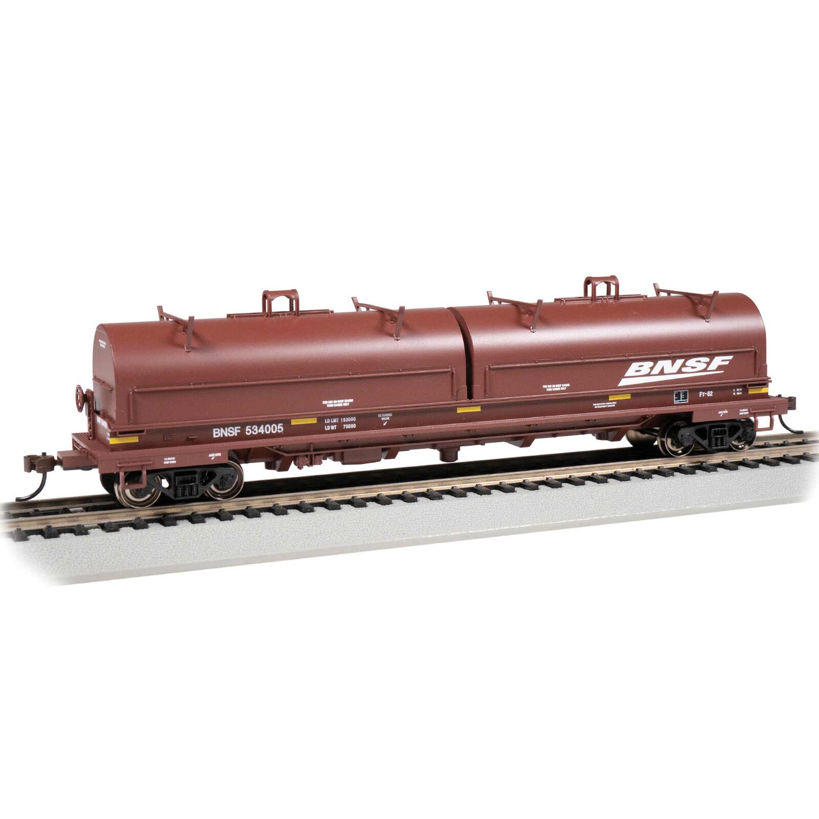 HO 55' Steel Coil BNSF, #534005