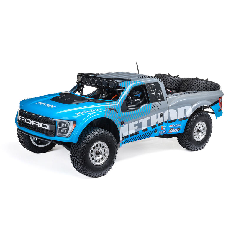 1/10 Baja Rey 2.0 Ford Raptor Method 3S 4X4 RTR Brushless, Blue - SCRATCH & DENT