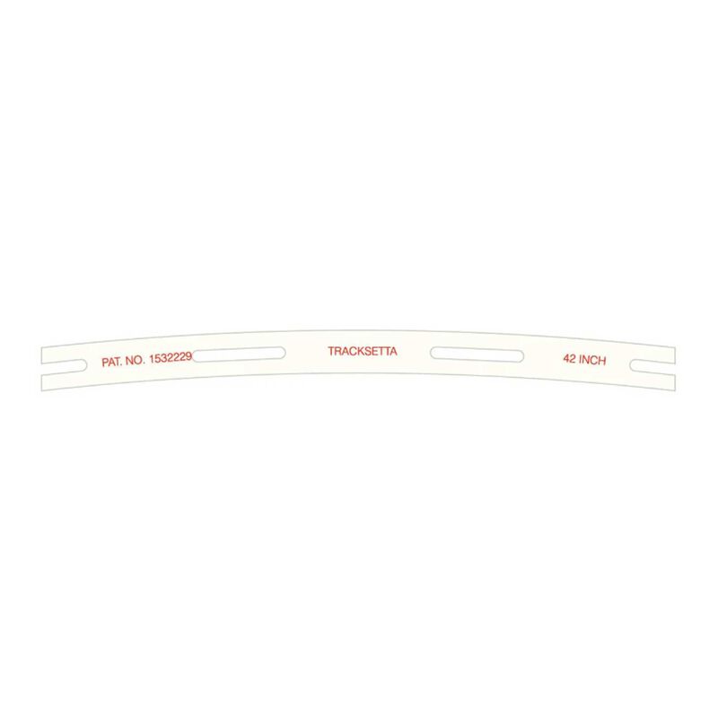 HO Tracksetta 42" Radius Track Template
