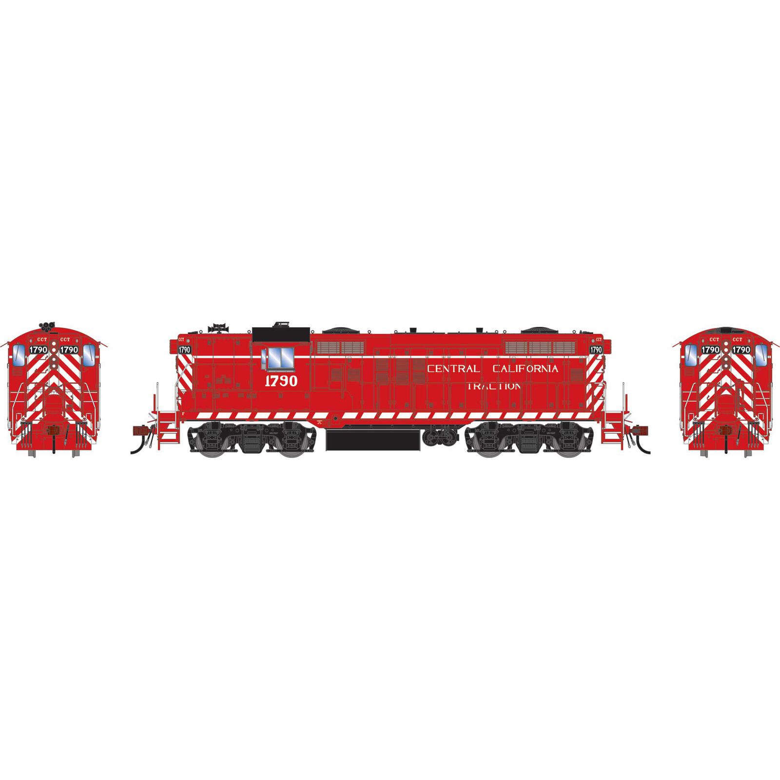 HO GP18 Locomotive with DCC & Sound, CCT #1790