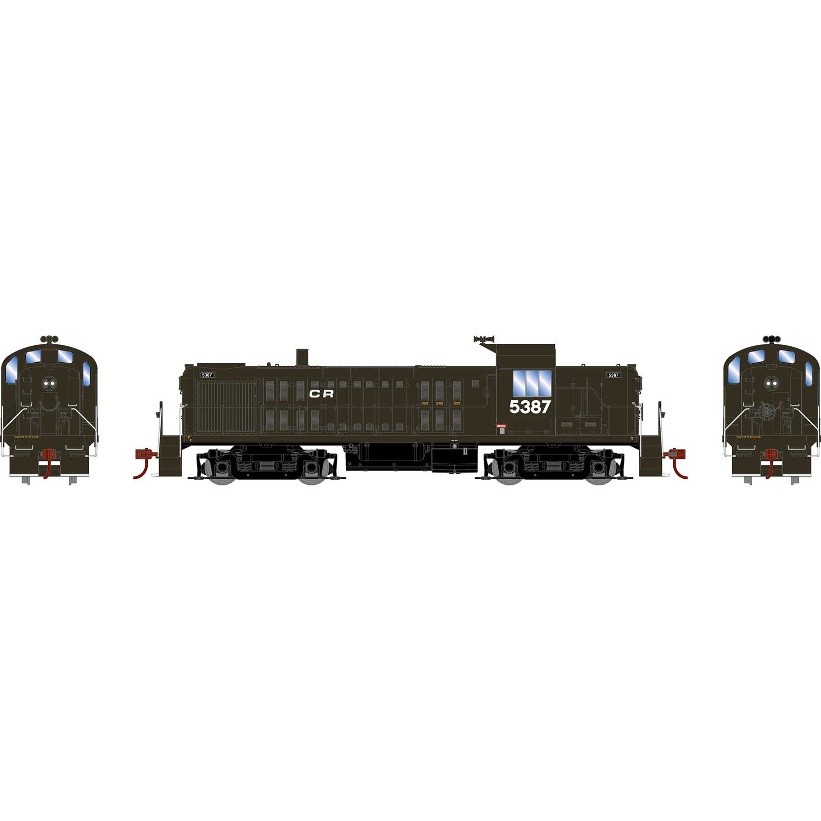 HO ATH RS-3 Locomotive, CR #5387