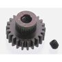 Extra Hard 22 Tooth Blackened Steel 32p Pinion, 5mm