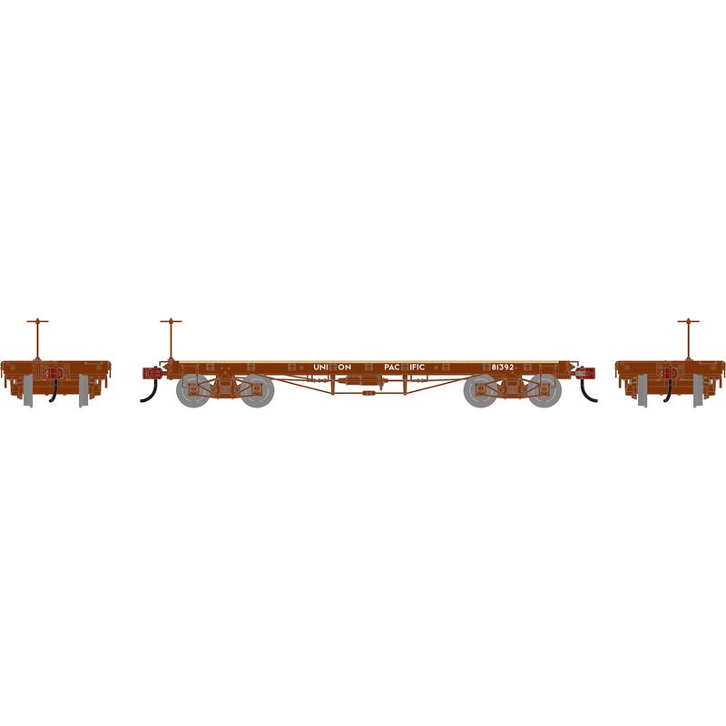 HO ATH 36' Flat Car, UP #81392