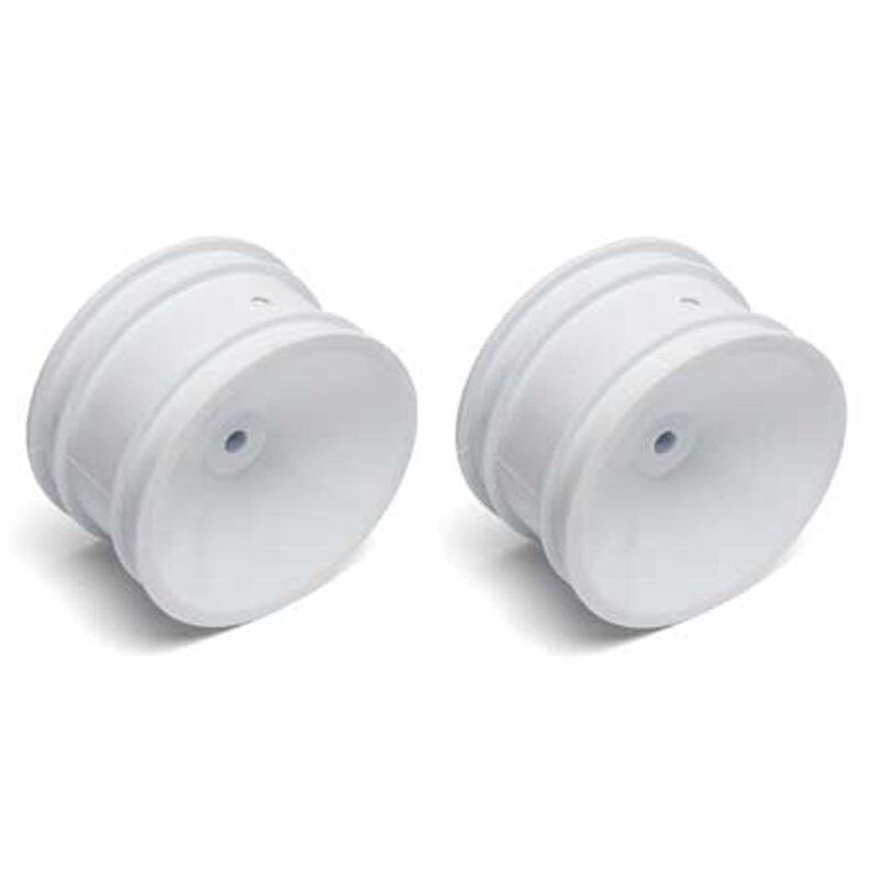 1/10 2.2" Rear Buggy Wheels, White (2)