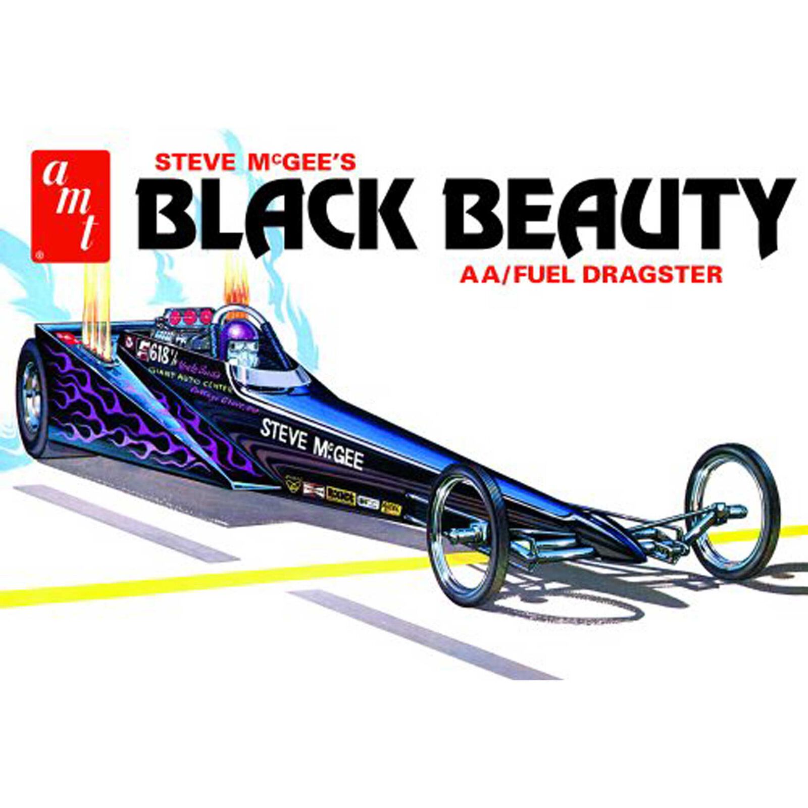 1/25 Steve McGee Black Beauty Wedge Dragster Model Kit
