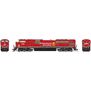 HO GEN EMD SD70ACU Locomotive with DCC & Sound, CP/Strathcona's Horse #7030