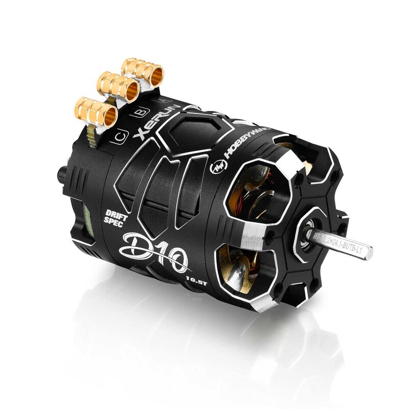 XeRun D10 Brushless Sensored Motor 10.5T, Stealth