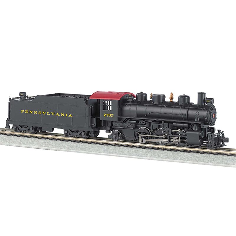 HO 2-6-2 Prairie w Smoke & Tender PRR #2765
