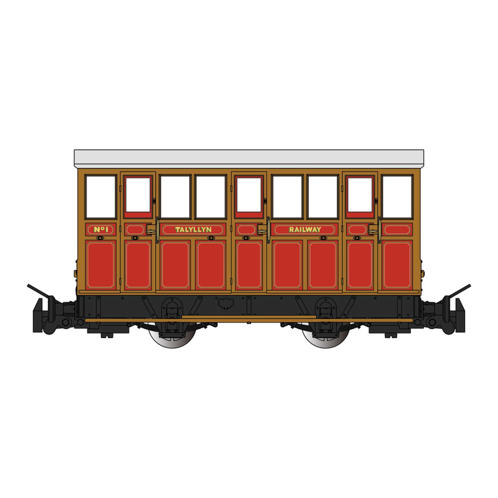 HOn30 Narrow Gauge Talyllyn Railway Carriage #1