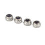 SS Nylon Lock Nuts, 6-32