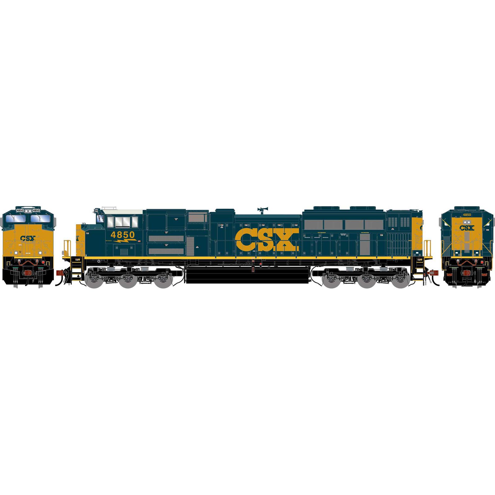 HO GEN SD70ACE Locomotive, CSXT #4850