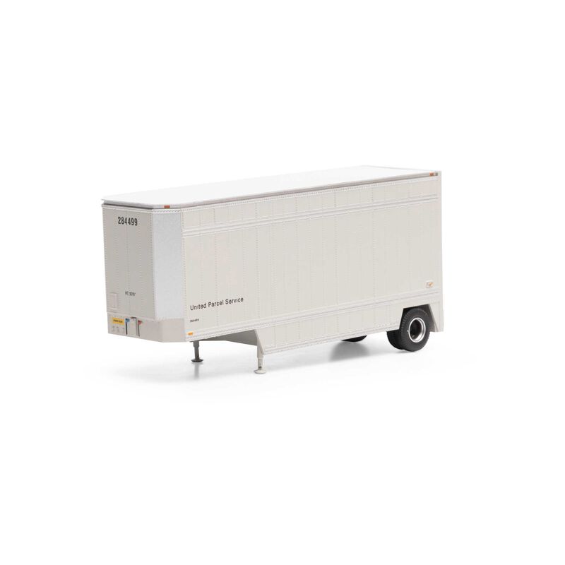 HO RTR 28' Drop Sill Trailer UPS No Shield #284499