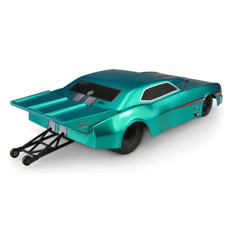 1/10 1967 Chevy Camaro Street Eliminator Clear Body