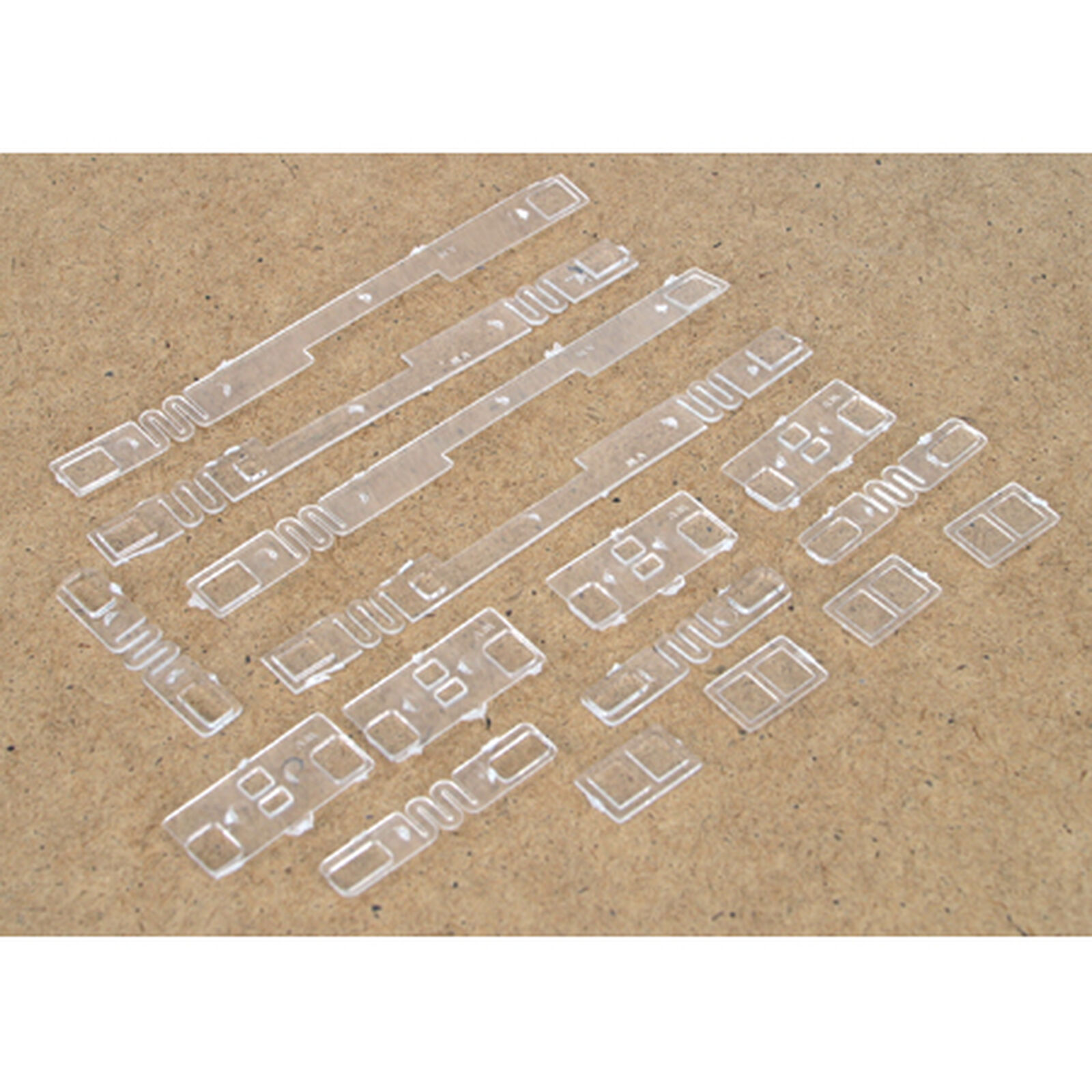 HO Window Set, Wide Vision Caboose (2)