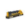 HO GP39-2u Locomotive with DCC & Sound, ATSF #3418