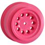 1/10 Revolver Front Short Course 2.2/3.0 Wheels, 12mm Hex, Pink (2): Slash 2WD