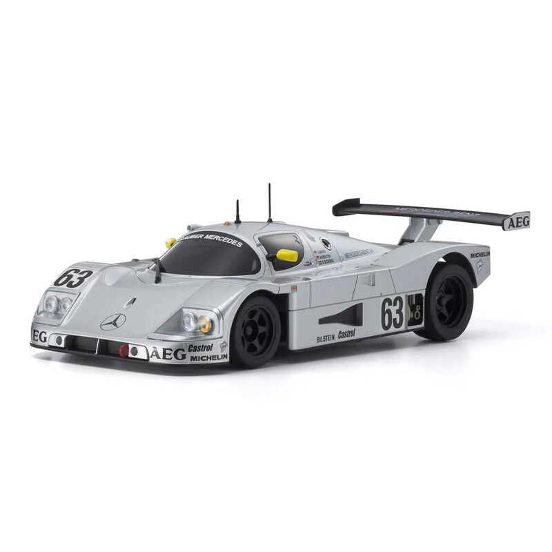 1/28 1988 Sauber-Mercedes Gruppe-C-Rennsportwagen C9 MINI-Z RWD RTR, Silver
