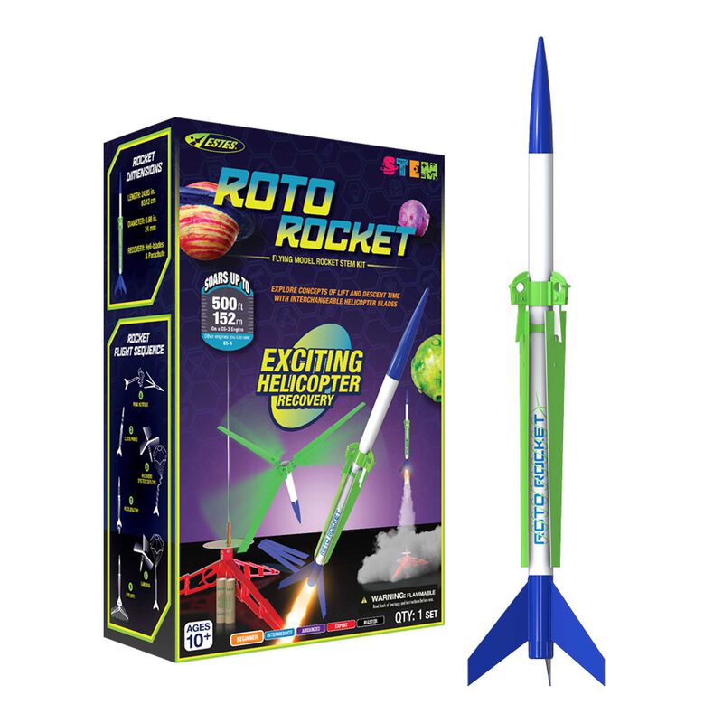 Roto Rocket Model Rocket STEM Starter Set
