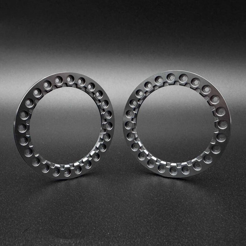 1/10 TECTONIC 1.9" Beadlock Rings, Grey (2)