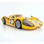 HO Ford GT40 Mk.IV #2 Mega G+ Slot Car, Yellow