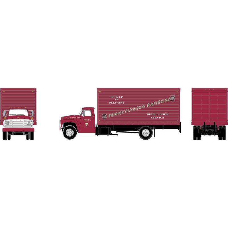 HO ATH Ford F-850 Box Van, PRR