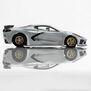 HO Chevy Corvette C8 Mega G+ Slot Car, Metallic Ceramic Matrix