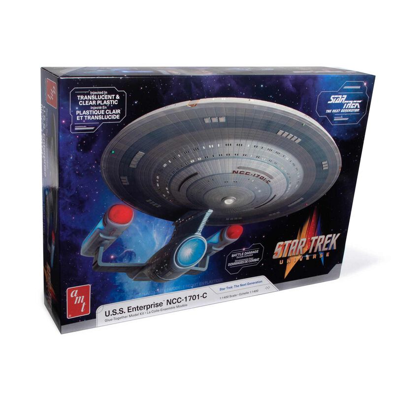 1/1400 Star Trek U.S.S. Enterprise NCC-1701-C Model Kit