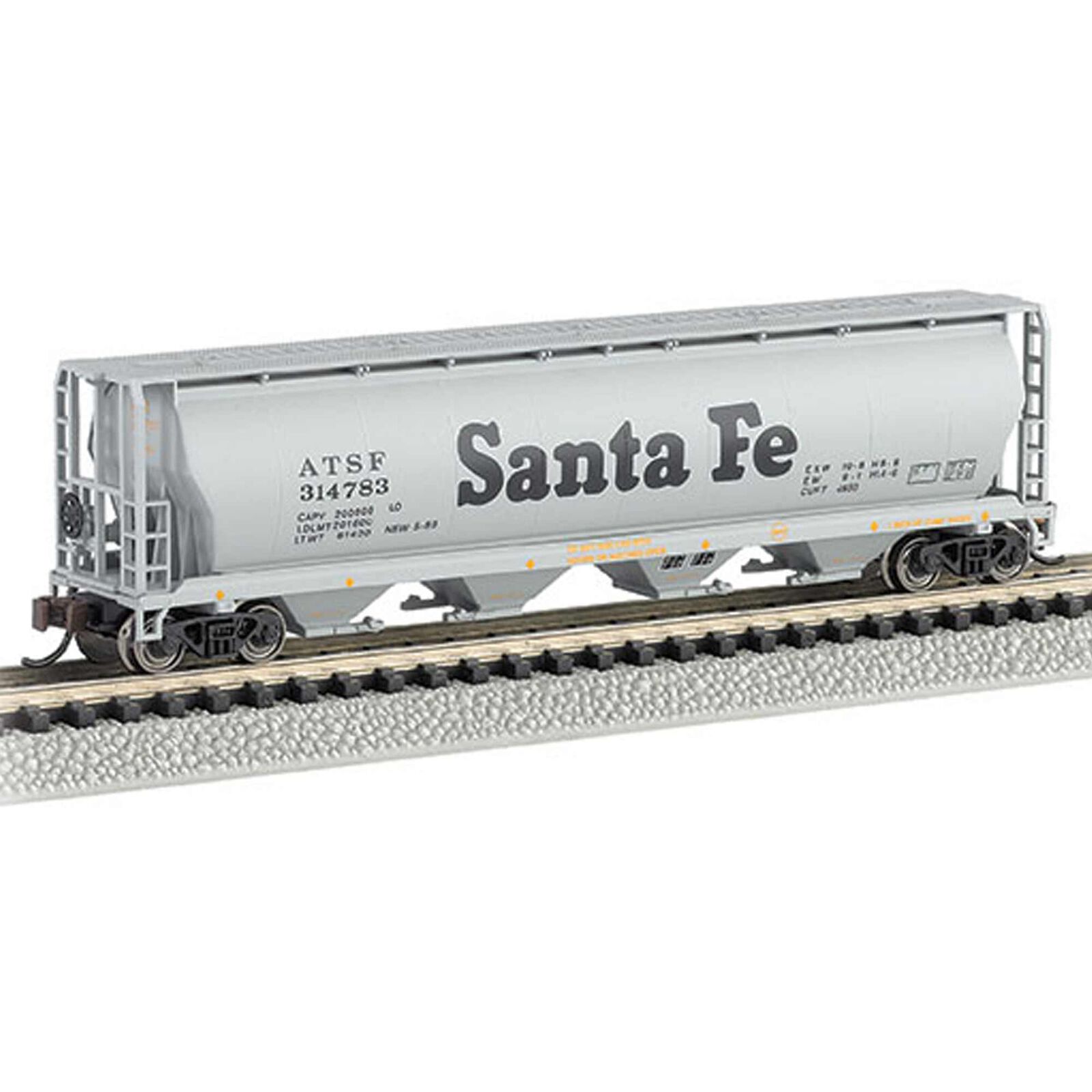 N 4-Bay Cylindrical Hopper, SF