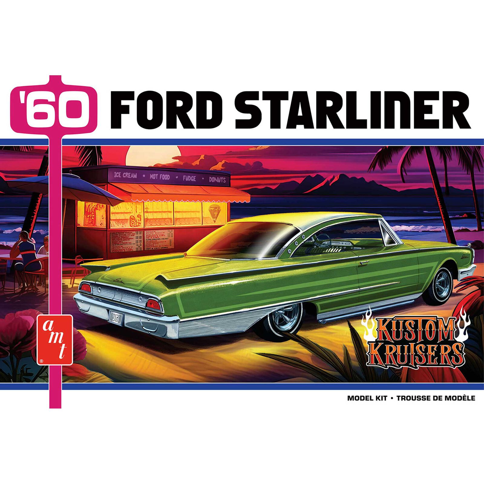 1/25 1960 Ford Starliner Custom Model Kit