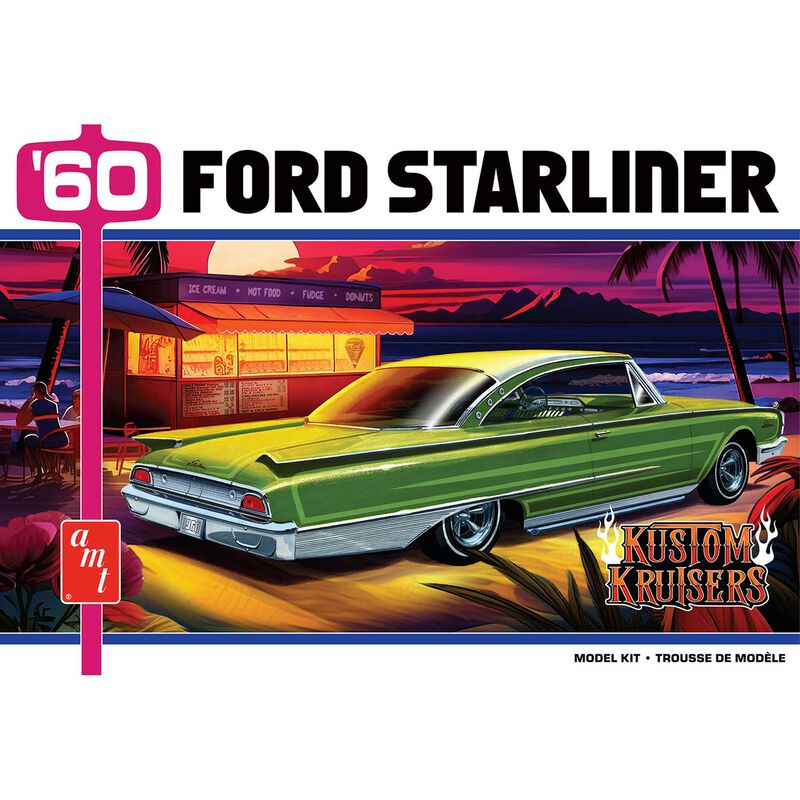 1/25 1960 Ford Starliner Custom Model Kit
