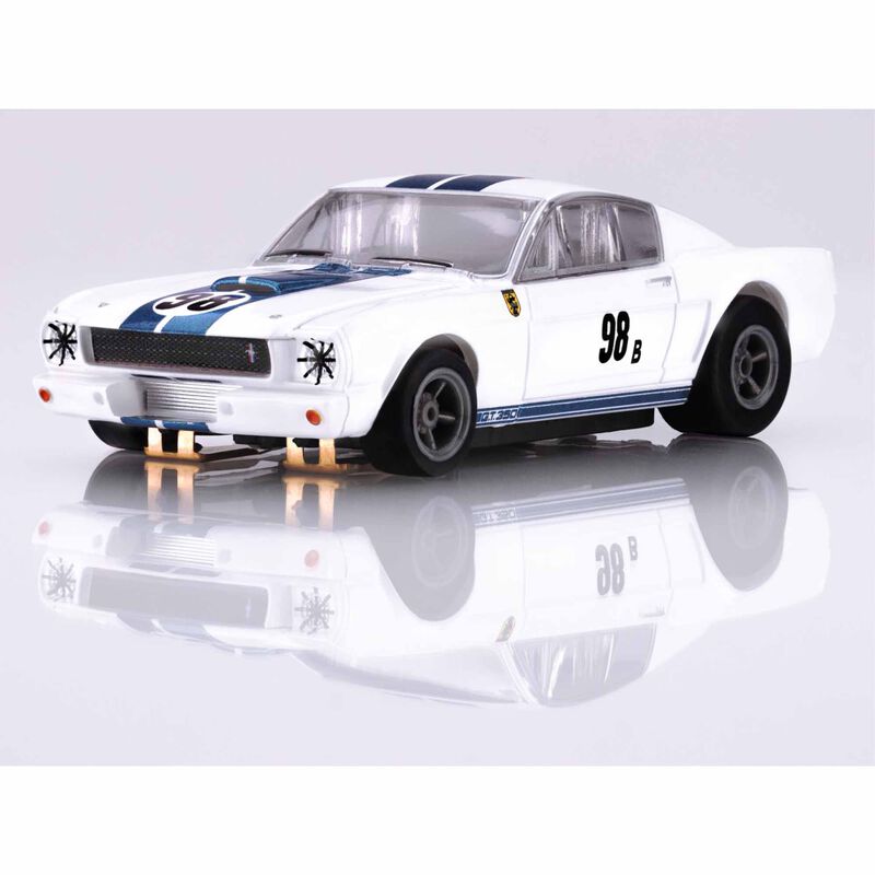 Shelby Mustang GT350R-1965 Wht/Blu Miles