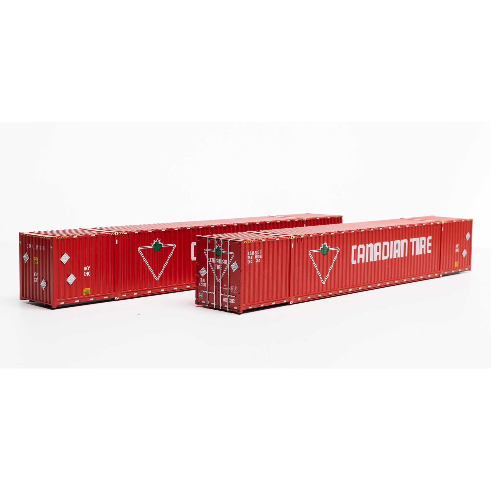 HO 60' Container, CDAU #621011 / 621081 (2)
