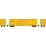 HO ATH 50' ACF Combination Door Box Car, Data Only Yellow