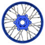 1/4 Pro-Spec Aluminum V2 Bead Front Wheel Blue/Blue (1): Promoto-SM